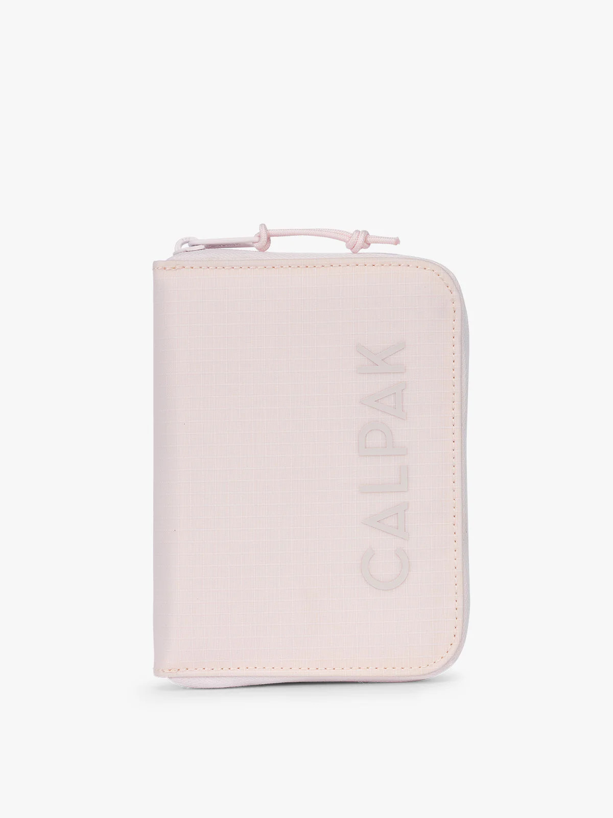 Terra Zip Passport Wallet in Shell Pink | CALPAK