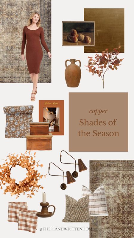 Fall decor terracotta and copper

Loloi rug
Brass sconce
Faux fall stems
Kantha quilt

#LTKhome #LTKsalealert #LTKSeasonal