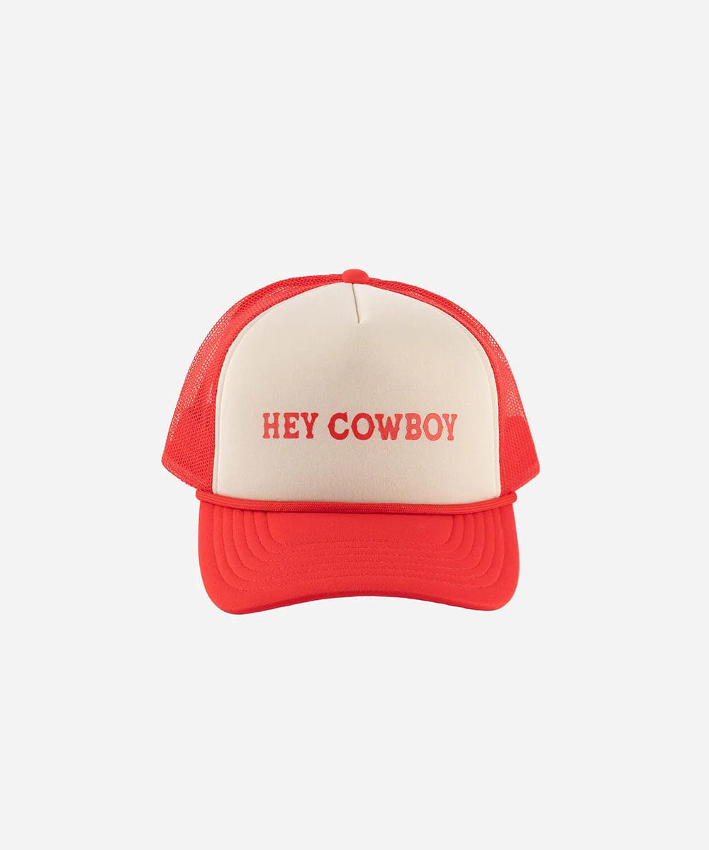 Hey Cowboy Foam Trucker Hat | Gigi Pip