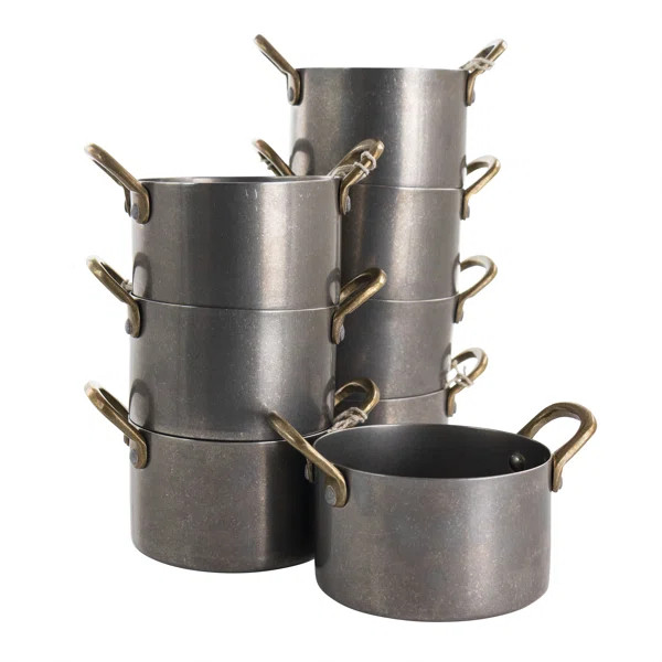 Gibson Home 0.25 qt. Stainless Steel Round Dutch Oven | Wayfair North America