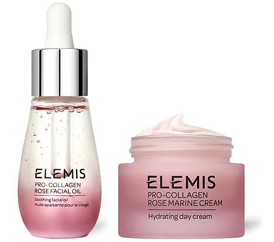 ELEMIS Pro-Collagen Rose Skin-Quenching & Soothing Set - QVC.com | QVC
