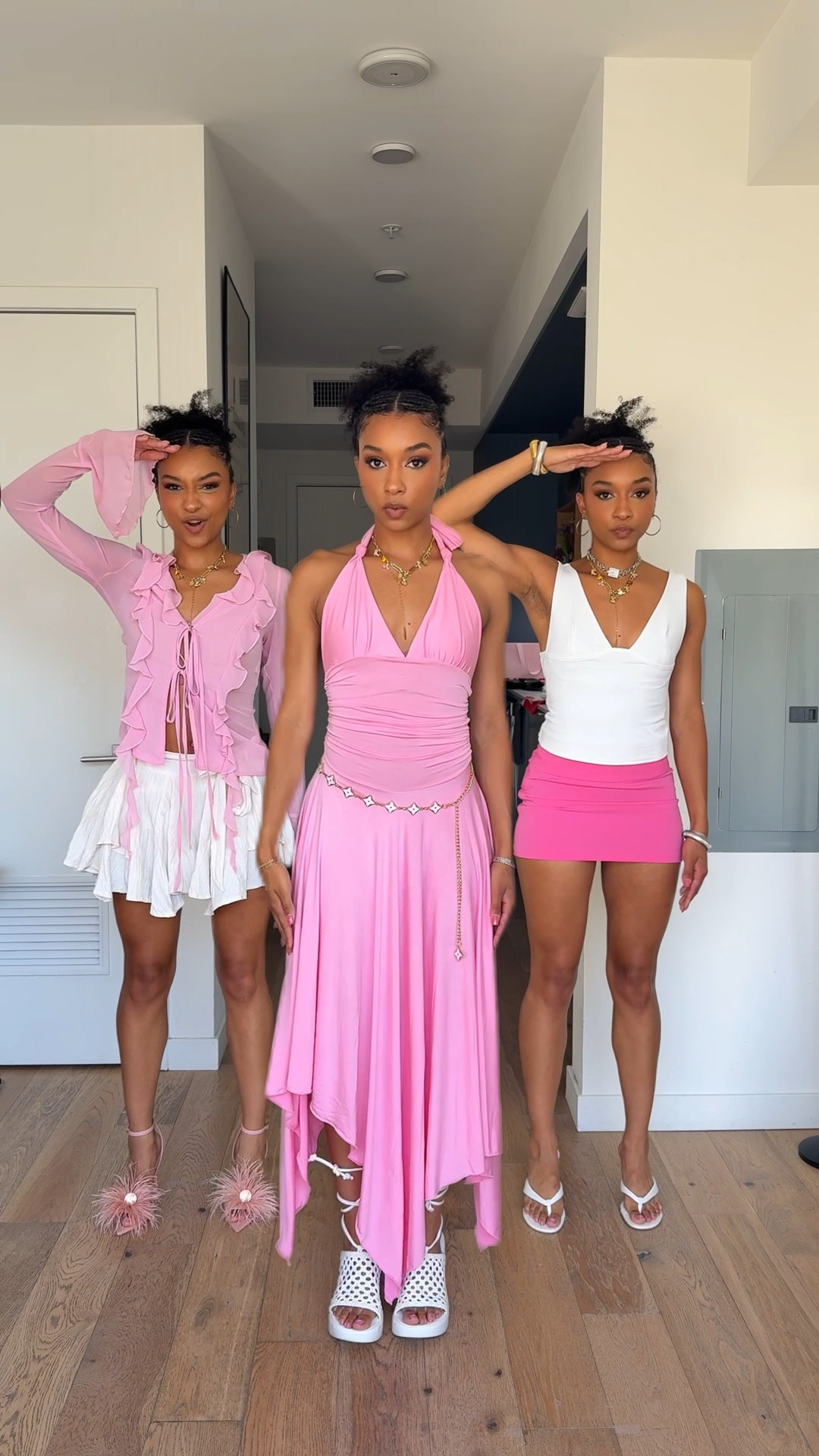 Pink Summer Outfit Inspo!

Front: 
Dress  @studiobonnita 
Belt @fashionnova
Shoes: tagged

Left:
Top @fashionnova
Skirt @prettylittlething
Shoes @lulus

Right:
Top @whitefox
Skirt @aritza 
Shoes @fashionnova 

#summeroutfits #summerdresses #trendingaudio #ootd #grwm #editing #capcut

#LTKFindsUnder100 #LTKStyleTip #LTKFindsUnder50