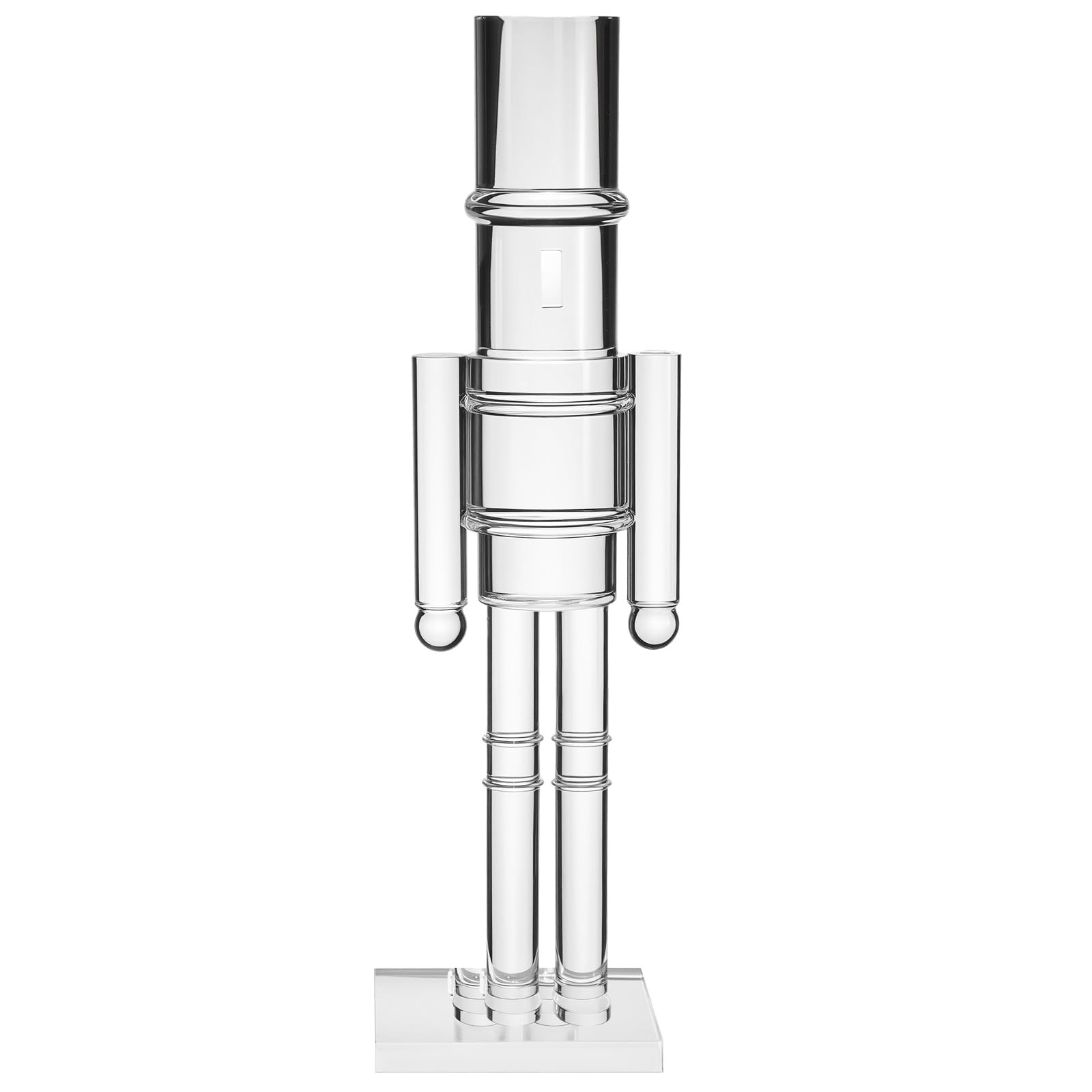 Thyle 16 Inch Christmas Acrylic Nutcracker Traditional Christmas Decorations Nutcracker Figure St... | Amazon (US)