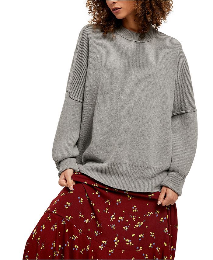 Free People Easy Street Tunic Sweater & Reviews - Sweaters - Women - Macy's | Macys (US)