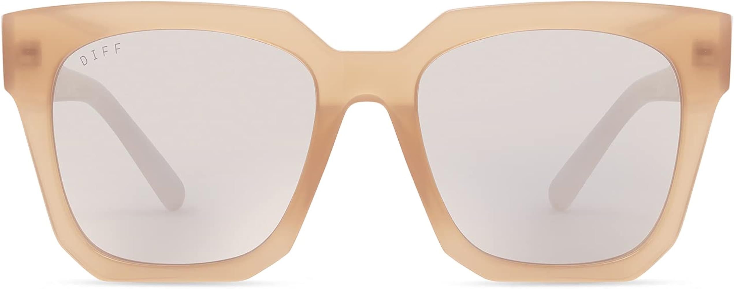 Jessie James Decker x DIFF - Jessie - Designer Oversized Sunglasses for Women - 100% UVA/UVB | Amazon (US)