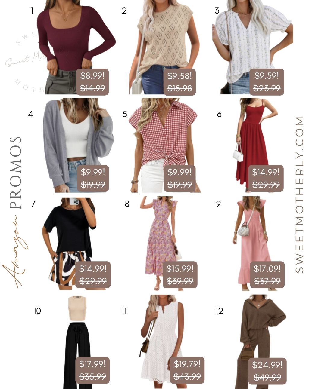 Amazon women’s fashion deals

Chunky knit sweaters
Tailored wool coats
Cozy turtlenecks
Oversized scarves
Knee-high leather boots
Faux fur outerwear
Layered cold-weather outfits
Neutral winter trousers
Quilted puffer jackets
Cold-season knit dresses

#LTKSeasonal #LTKootd #LTKSaleAlert