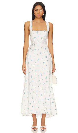 Marmont Midi Dress in Bluebell Ditsy | Revolve Clothing (Global)