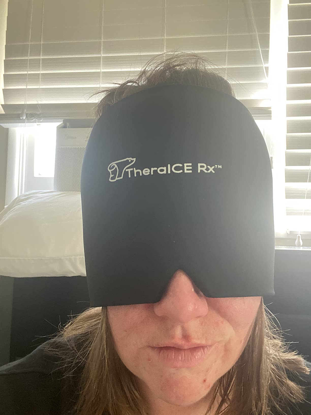 TheraICE Migraine Relief Cap, Soothing Headache Hat Ice Pack Mask, Face Cold Compress Cooling Gel... | Amazon (US)