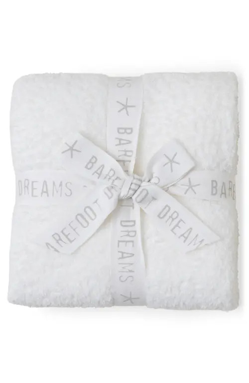 barefoot dreams CozyChic® Stroller Blanket in Pearl at Nordstrom | Nordstrom