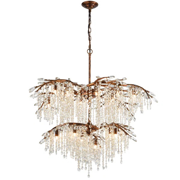 Elamin 18 - Light Unique / Statement Tiered Chandelier | Wayfair North America