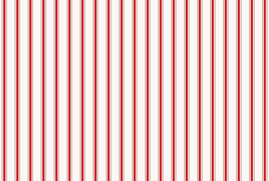 Hester and Cook Red Ribbon Stripe Paper Placemat - Pad of 24 | Amazon (US)
