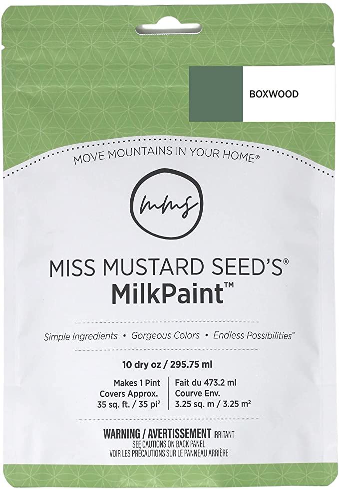 Miss Mustard Seed's MilkPaint, Powdered Paint for Furniture, Wood, Cabinets, Walls, Brick, and St... | Amazon (US)