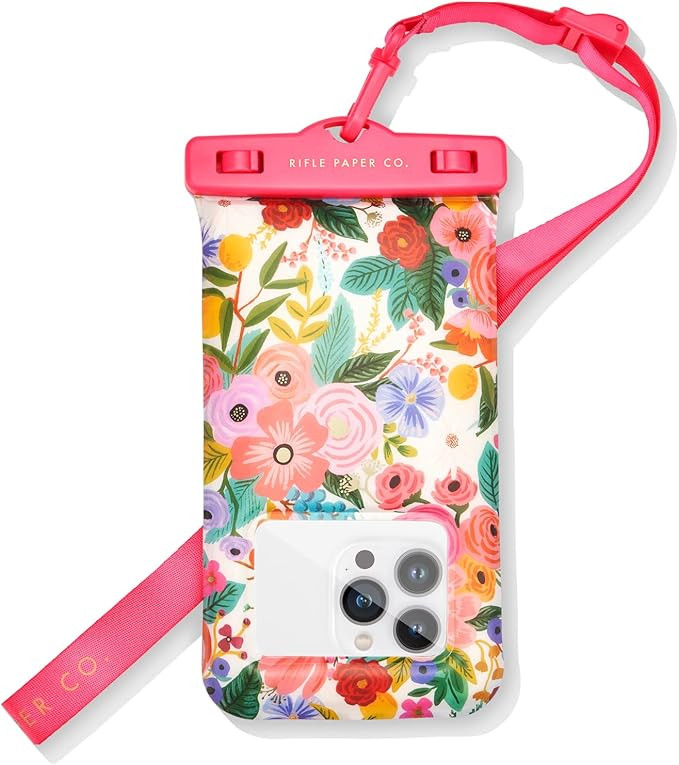 Rifle Paper Co. IP68 Floating Waterproof Phone Pouch/Case (Regular Size) Floating Waterproof Phon... | Amazon (US)