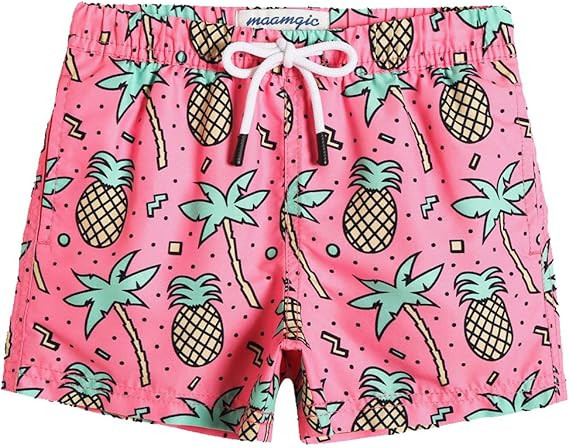 maamgic Boys Swim Trunks Toddler Swim Shorts Little Boys Bathing Suit Swimsuit Toddler Boy Swimwe... | Amazon (US)