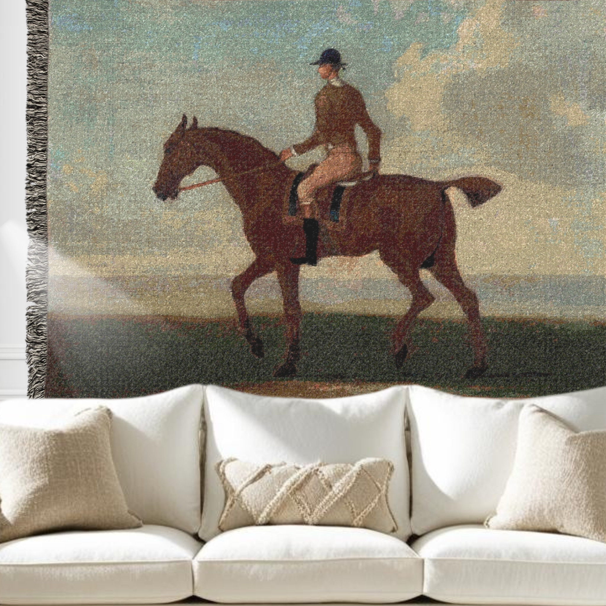 Vintage Equestrian Woven Tapestry Blanket for your walls or sofa

Add a touch of Ralph Lauren to your space 

 

#LTKfamily #LTKsale #LTKgiftguide