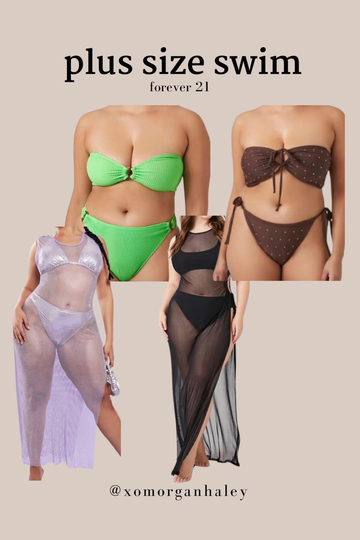 Plus size bikinis and coverups 40% off rn! I would do size 2X! 

#LTKFestival #LTKplussize #LTKswim