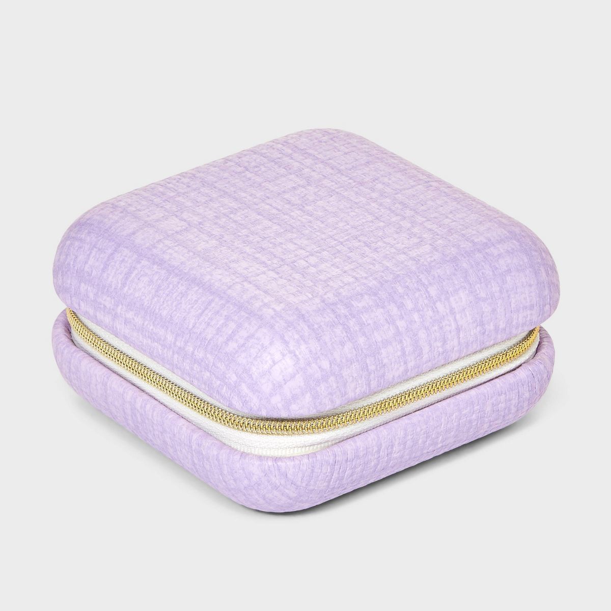 Square Case with Mirror Jewelry Organizer - A New Day™ Lavender | Target