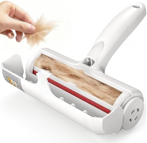 Ordora Pet Hair Removal Tool：Reusable Lint Roller for Pet Hair - Portable Pet Hair Remover - Do... | Amazon (US)