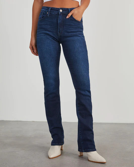 Clarkson High Rise Bootcut Jeans | VICI