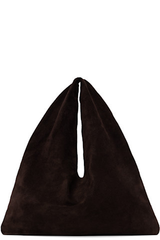 Brown Small Bindle Tote | SSENSE