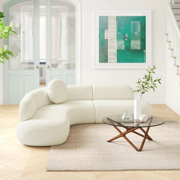 Basem 3 - Piece Upholstered Sectional | Wayfair North America