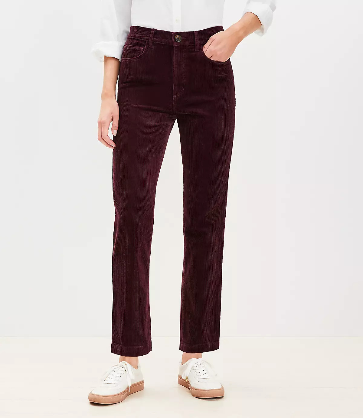 Straight Corduroy Pants | LOFT