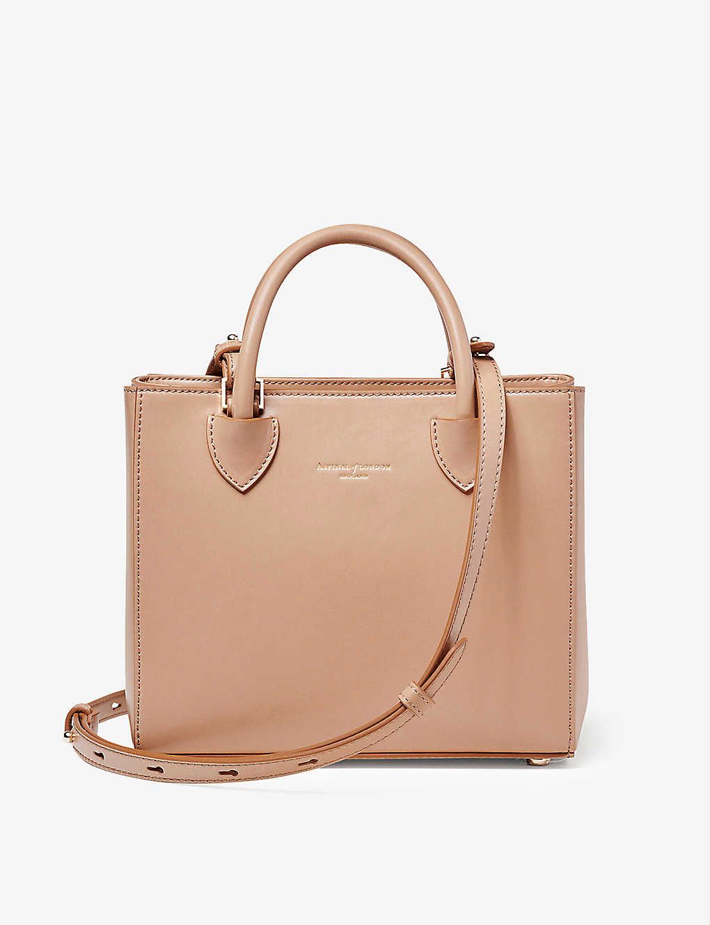 Madison mini leather tote bag | Selfridges