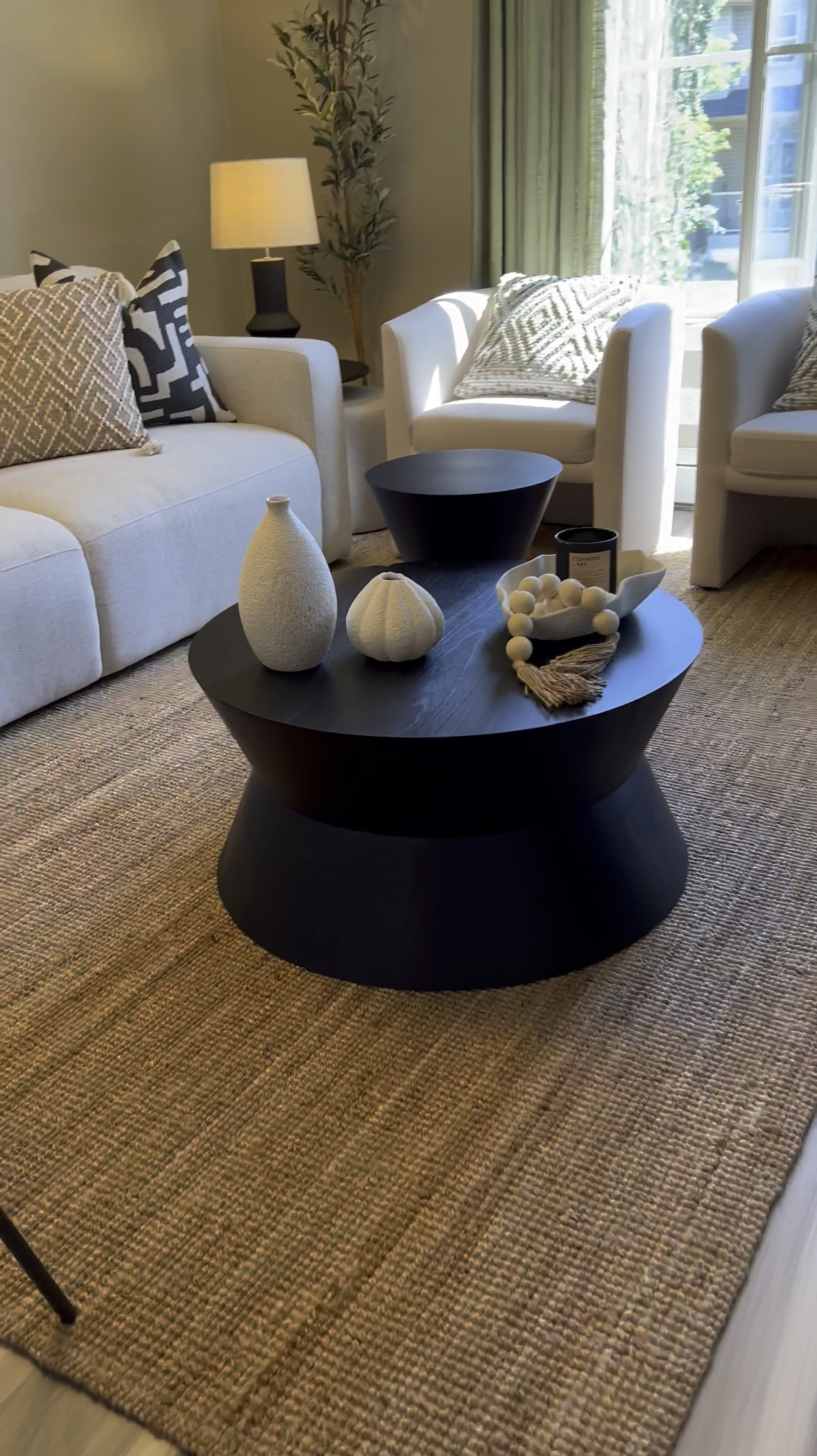 How I decorated my parents' condo b4 they listed it for sale ( I’ve linked Exact and similar items below) 

670.5 sqft is how big this condo is…. The goal was to create a functionality while preserving as much space as possible throughout the condo..

The Den was the teeniest room ever (9 by 8 feet) and we wanted to stage it as a functional bedroom 😬

When decorating a smaller space, I like preserving wall space and areal space as possible while adding functional furniture pieces. For example..... in a smaller space, you can add accent chairs, sofa, coffee table, side table, and decor & still have enough functional room around. 
Hopefully these tips are useful in your apartment, condo, airbnb, or home! Let me know what you think! 🫶🏽

#LTKhome #LTKsalealert #LTKstyletip#LTKVideo 

#LTKStyleTip #LTKHome