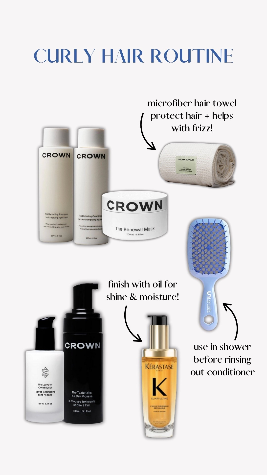 curly hair routine products! 

#LTKFindsUnder50 #LTKFindsUnder100 #LTKBeauty