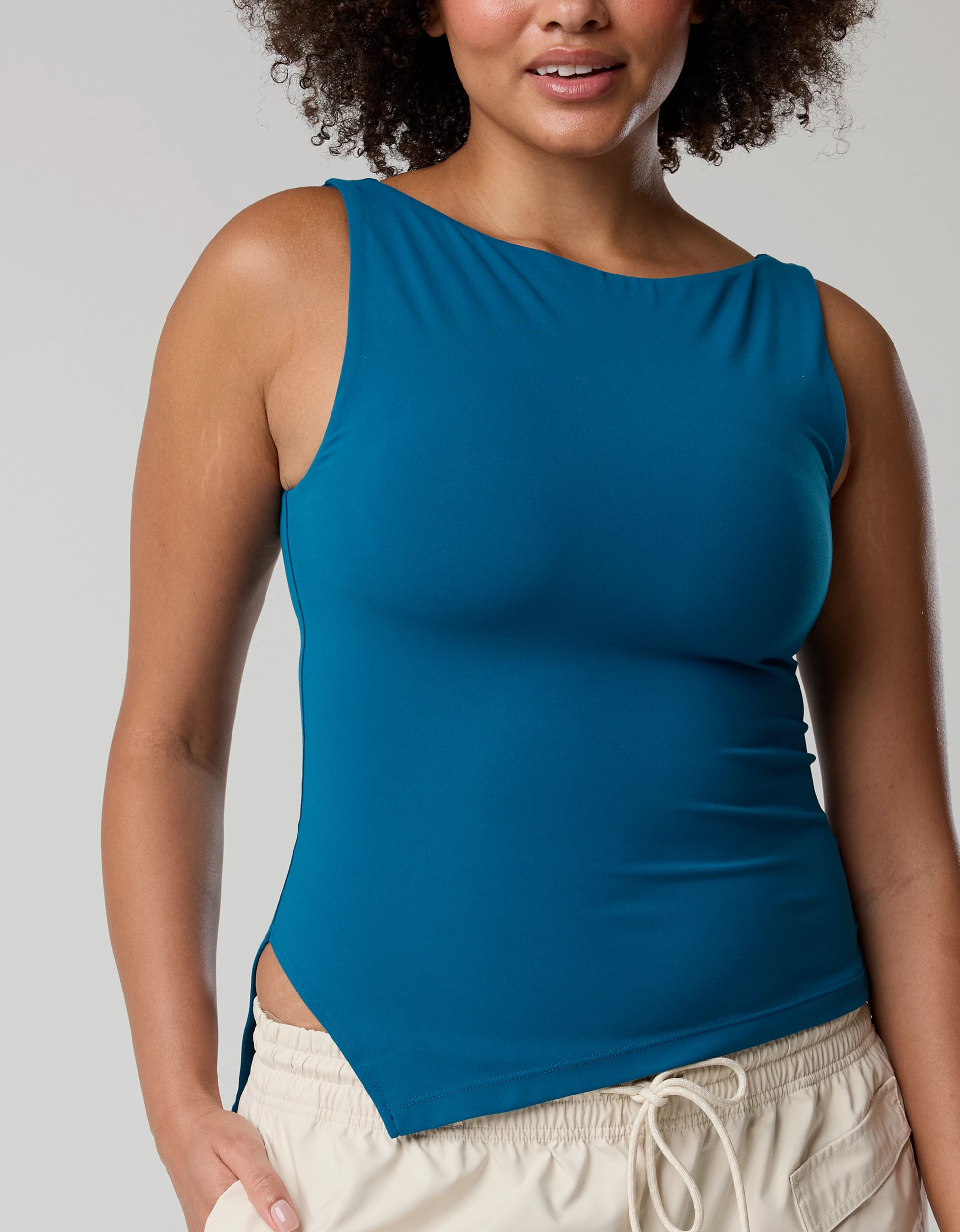 OFFLINE By Aerie Real Me XTRA Asymmetrical Tank Top | Aerie