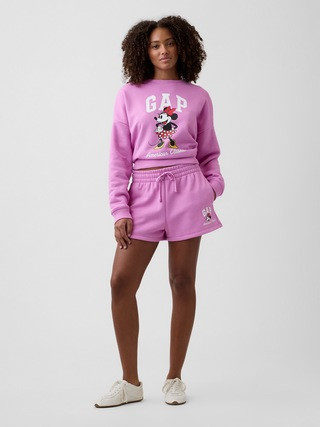 Gap × Disney Minnie Mouse Logo Shorts | Gap Factory