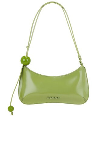JACQUEMUS Le Bisou Perle Bag in Green - Green. Size all. | FWRD 