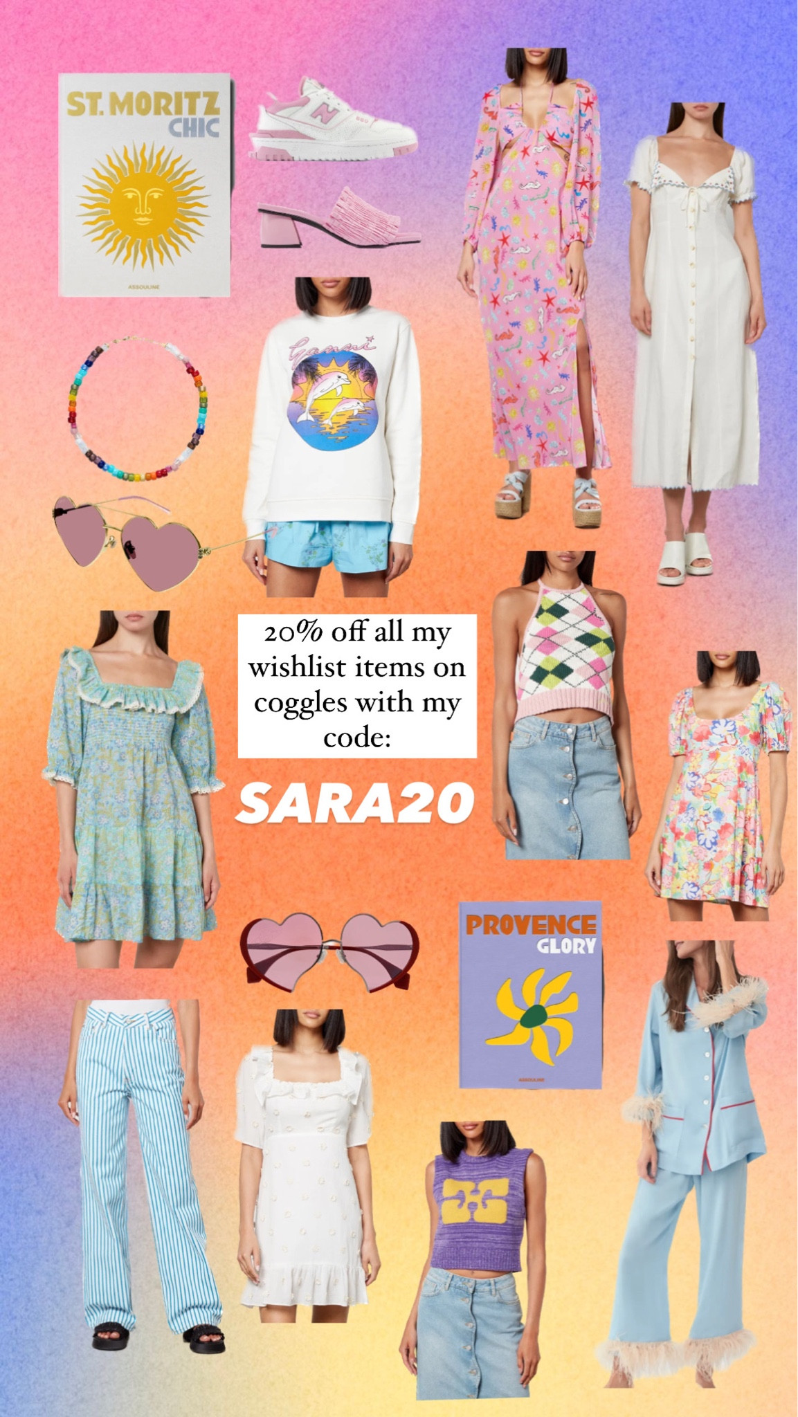 I’ve got a 20% discount code for you off my Coggles Wishlist until the end of the month with code: SARA20 🩷🩵🩷🩵🩷🩵🩷🩵 linked everything for you 