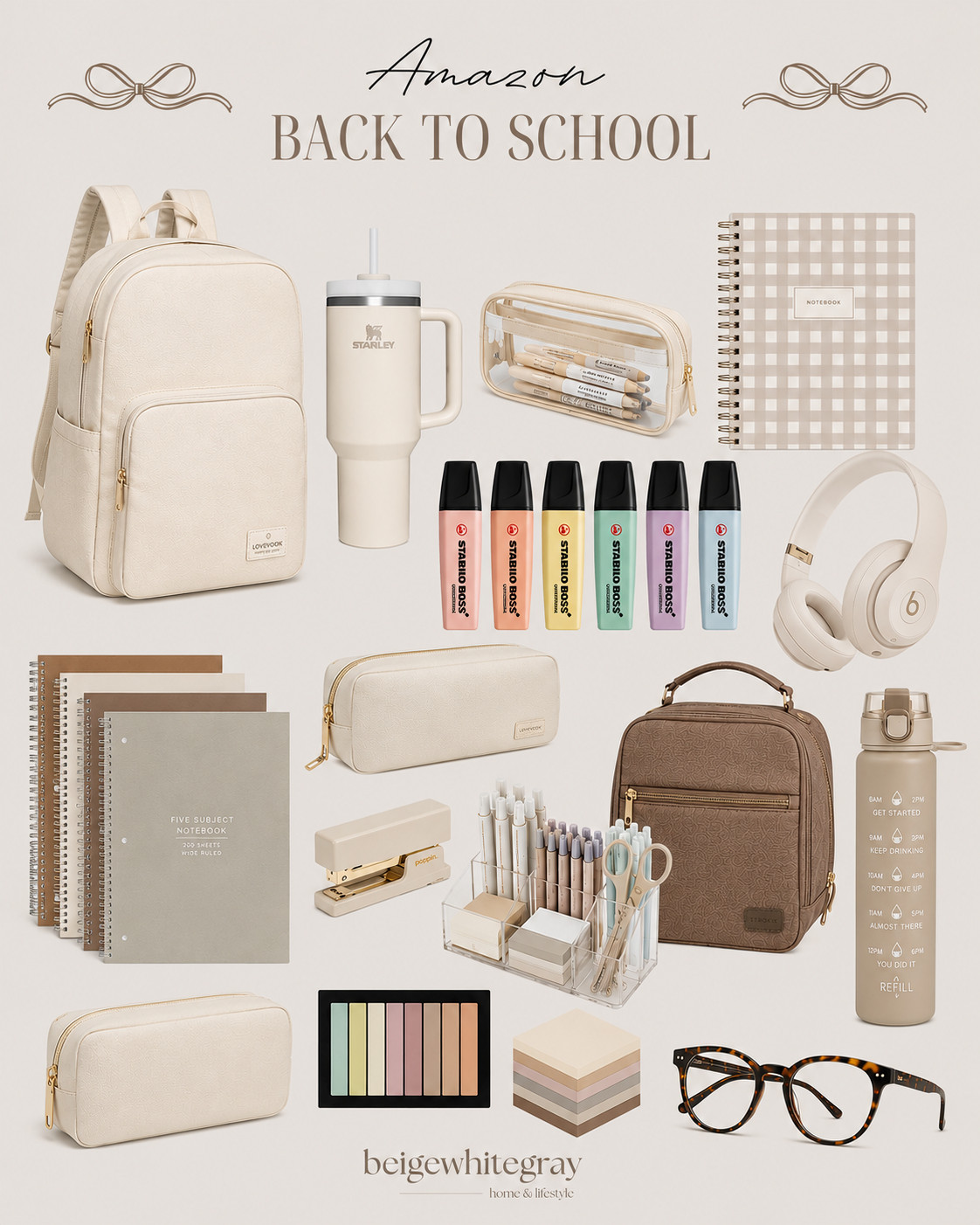 Back to school essentials that I couldn't be more excited about. #SchoolSupplies #AmazonFinds