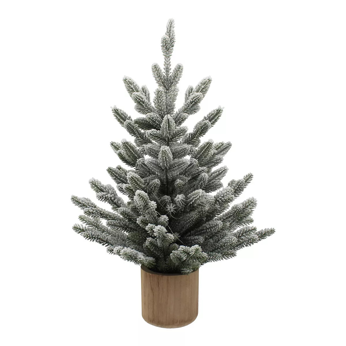 St. Nicholas Square® 26-Inch 20-Light LED Snow Flocked Artificial Christmas Tree | Kohl's