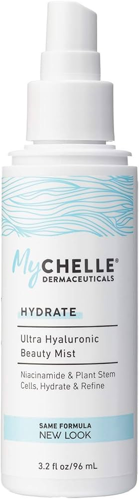 MyChelle Dermaceuticals Ultra Hyaluronic Beauty Mist (3.2 Fl Oz) - Rich Hydration for Dry Skin wi... | Amazon (US)