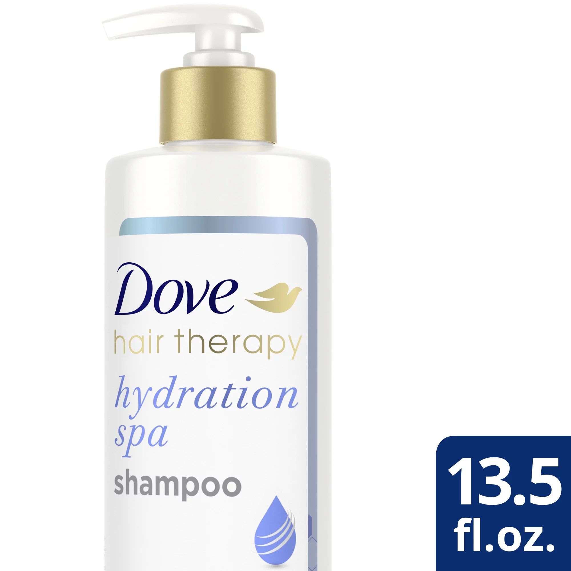 Dove Hair Therapy Shampoo Hydration Spa, 13.5 fl oz - Walmart.com | Walmart (US)