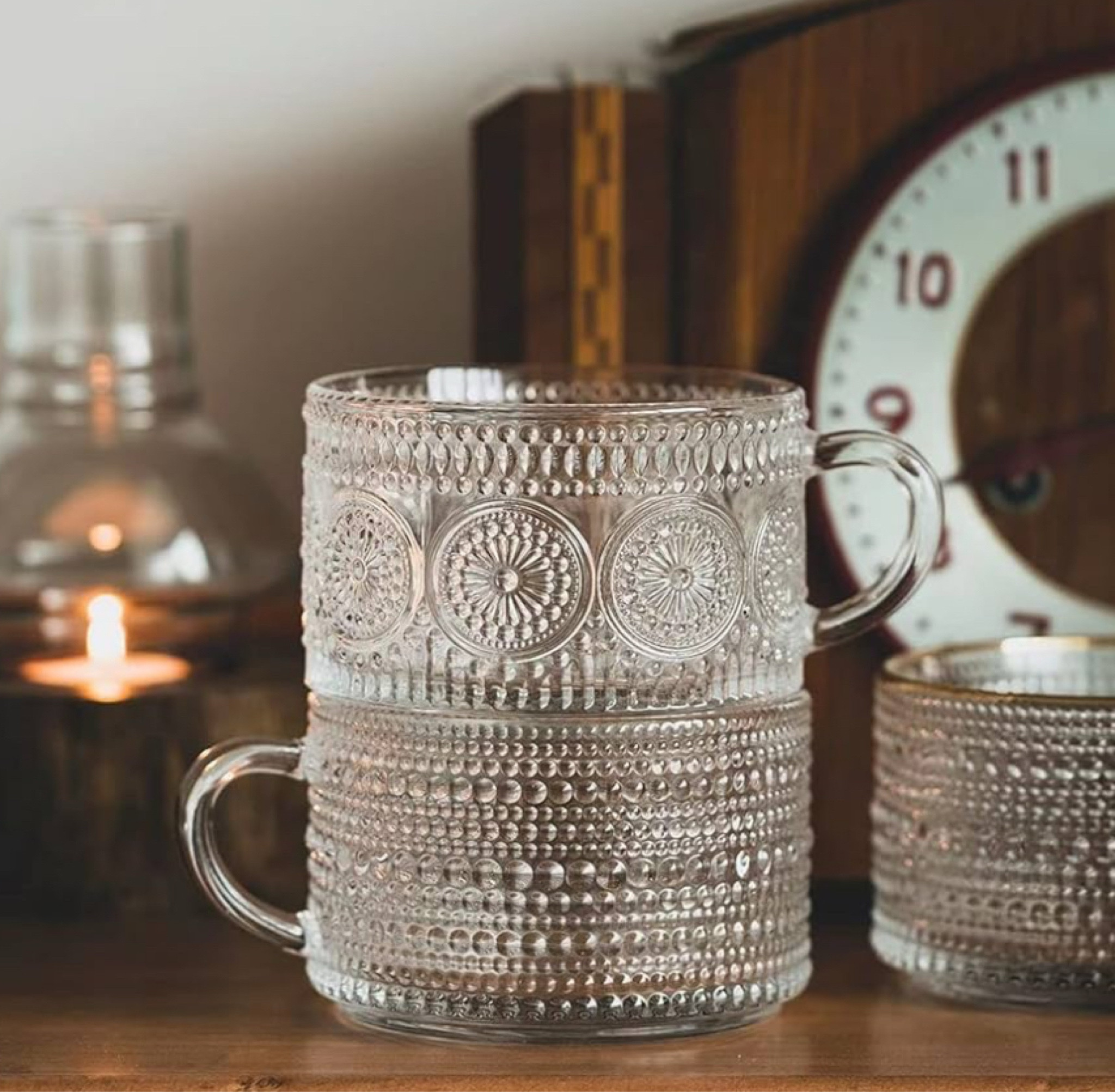 Loving these glass coffee cups. Would make a great gift! 

#LTKGiftGuide #LTKHome #LTKHoliday