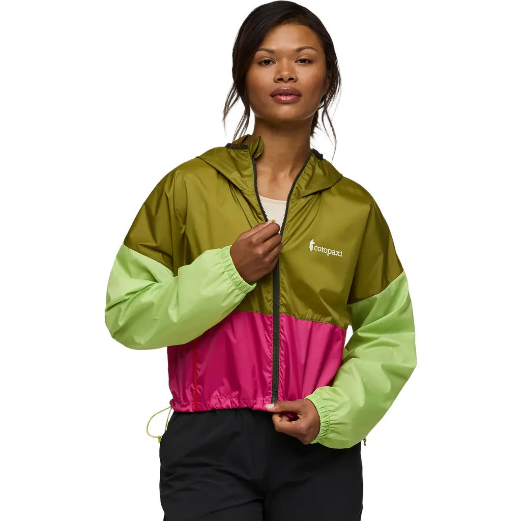 Cotopaxi Teca Crop Jacket - Women's in Green Juice at Nordstrom, Size 1X | Nordstrom