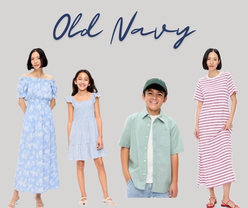 Old Navy is having a major sale! 50% off dresses and 40% off everything else  

#LTKSpringSale #LTKootd #LTKSaleAlert