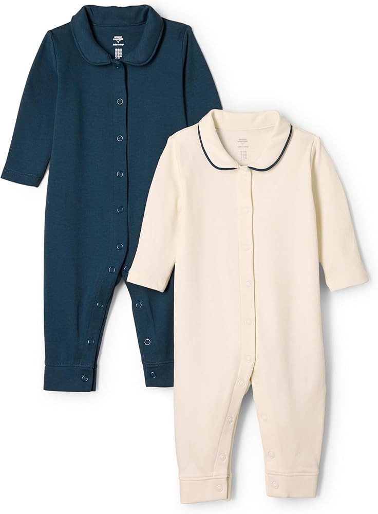 Amazon Essentials x Sofia Grainge Unisex Babies' Sleep and Play Bodysuit, Pack of 2 | Amazon (US)