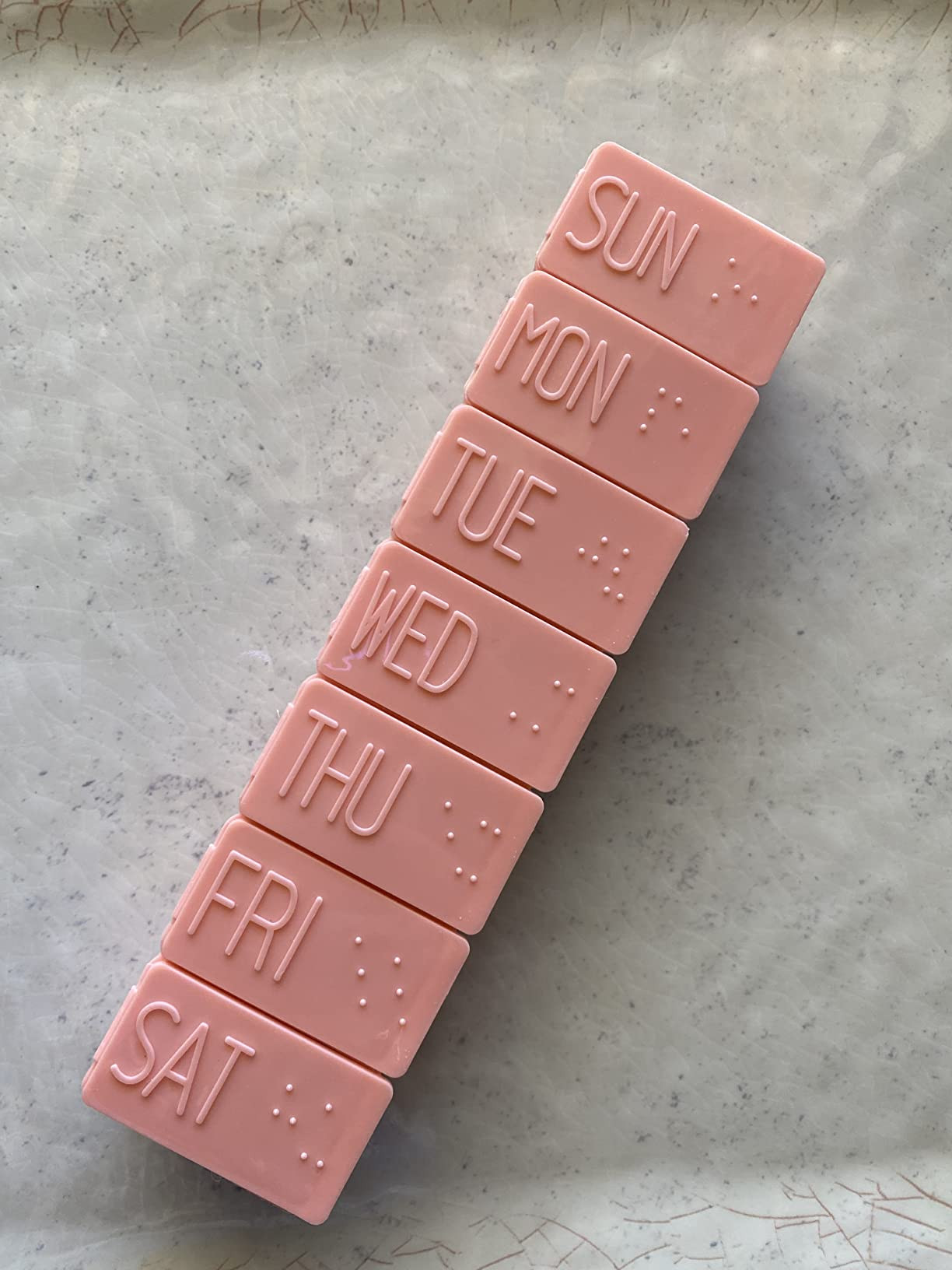 2Pack Weekly Pill Organizer,Extra Large 7 Days Cute Pill Cases Travel Daily Pill Box for Vitamin ... | Amazon (US)