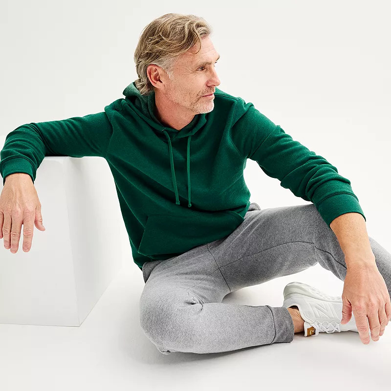 Men's Tek Gear® Ultra Soft Fleece Hoodie | Kohl's