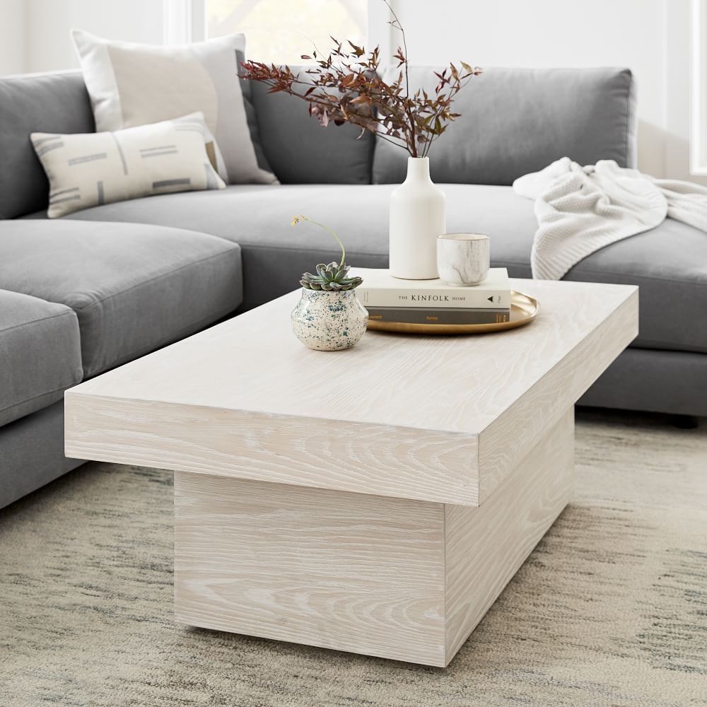 Volume Pedestal Coffee Table - Wood



$499 | West Elm (US)