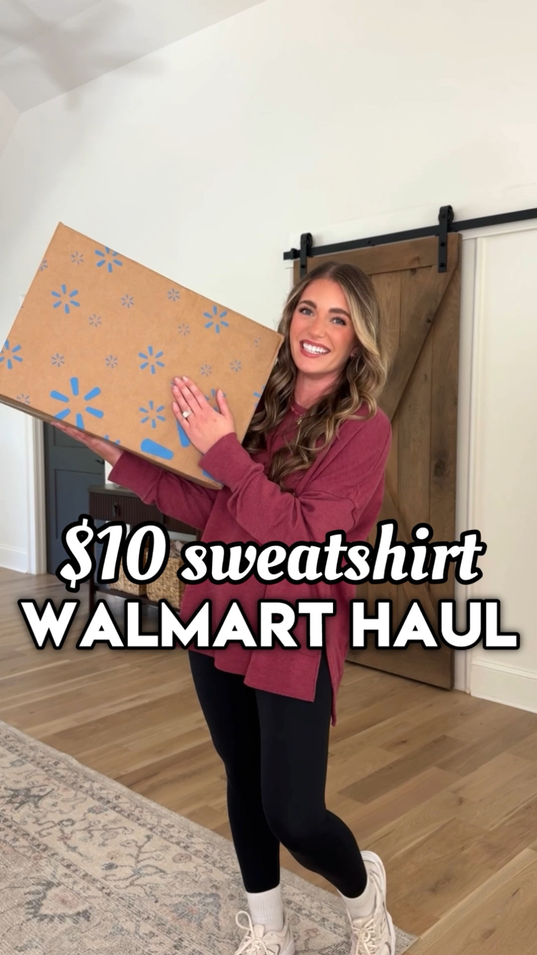 #walmartpartner $10 Walmart sweatshirt 🤩 my fave sweatshirt ever from Walmart. It’s giving aerie for way less!!!! ⭐️ sized up 2 to the XL in the sweatshirts & the vests I sized up 1 to the L. The plaid poncho is OSFM and so soft. All from Walmart! 

Fall outfits casual oversized mom outfit sports game 
#walmartdeals #walmartpartner @walmart

Walmart haul! 😍🫶🏼 my fave sweatshirt is on major sale - ONLY $10!!!! It’s giving aerie for wayyy less. 🤩👌🏼 wanted to show y’all a few ways to style it too - it’s adorable with the lightweight puffer vest. Perfect for a sports game or fall outing w your kids! 🍂 & with the plaid poncho 🤩 ARE U KIDDING ME!!! Love how it goes from casual to elevated by just adding the poncho. It’s soooo soft & cozy. Everything is so affordable & all from Walmart! 👏🏼 Which outfit is your fave from this little Walmart Haul?! Linking everything for y’all with sizing info on the @shop.ltk app & you can get to my LTK by clicking the link in my Instagram bio! ✨ 

Direct URL: https://liketk.it/4TKVN

#size8 #walmartfashion #leggingsoutfit #sweatshirtseason #oversizedsweater #oversizedhoodie #walmarthaul #falloutfits #outfithaul #fallhaul #clothinghaul #outfitreel #momstyle #ponchostyle #cozyoutfit #sizemedium 

#LTKFindsUnder50 #LTKVideo #LTKSaleAlert