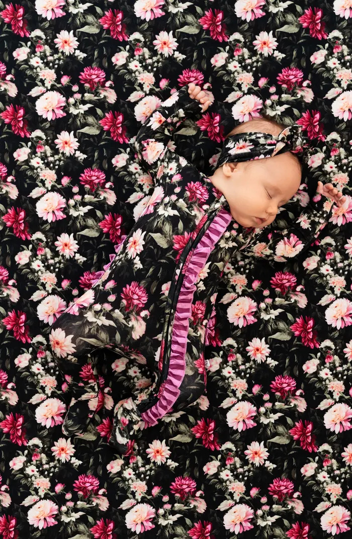 Laree + Co Fallon Ruffle Convertible Footie | Nordstrom | Nordstrom