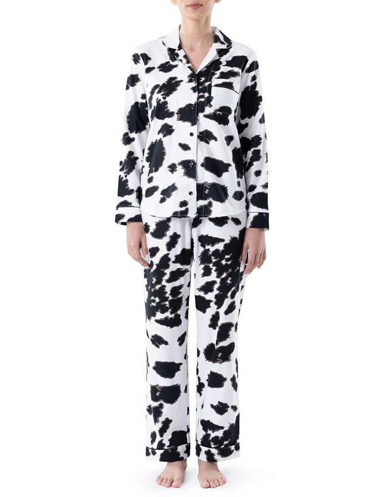 Wrangler Womens Long Sleeve Flannel Top and Pant Pajama SetPajama Set | Amazon (CA)
