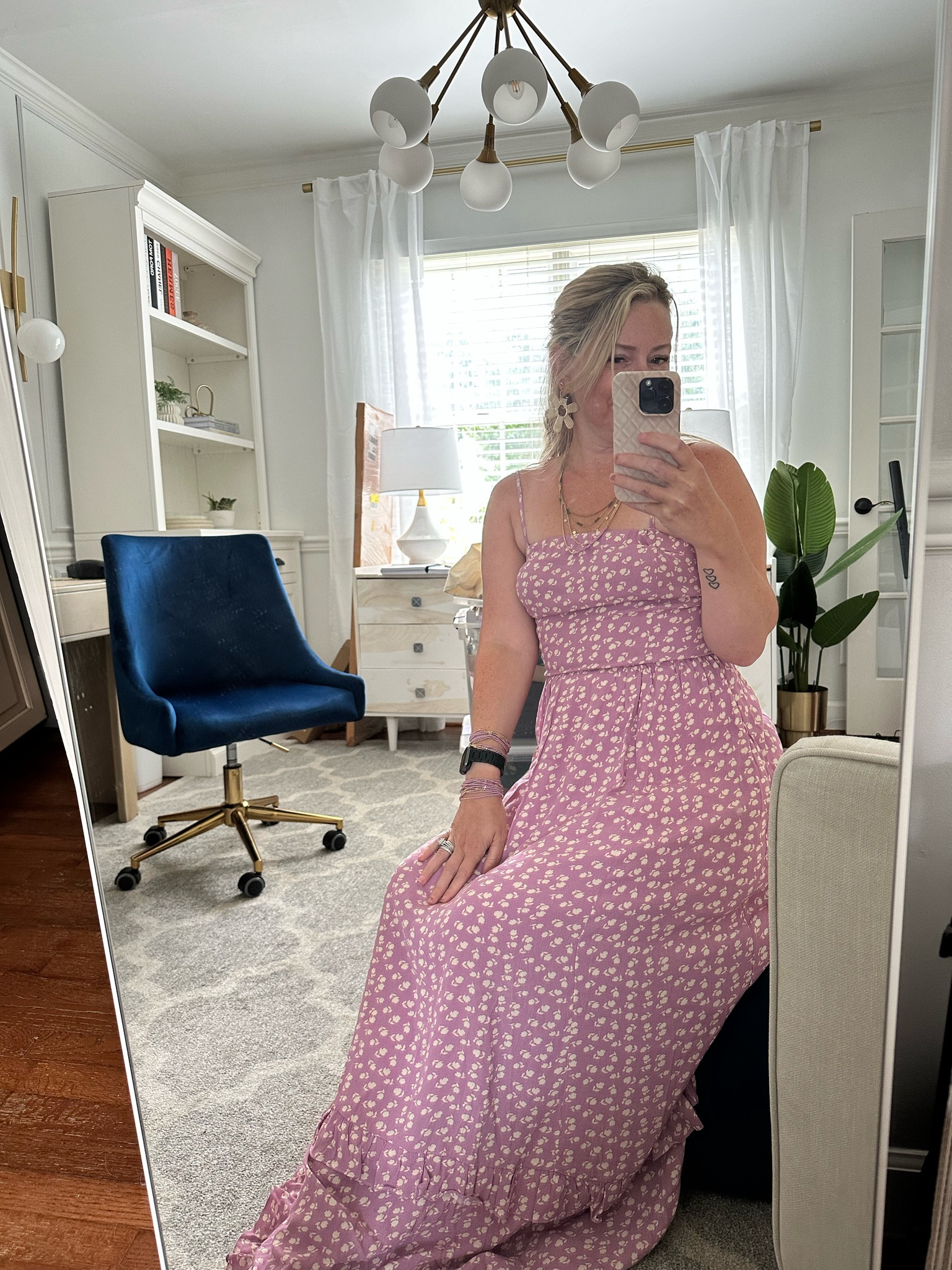 Beautiful dress with adjustable straps. Has a zippered back. Also dress comes in this beautiful mauve or green color. Use code Trilbystyle.
Maxi dress
Great dress to wear now or in fall.

#LTKOver40 #LTKxVICI #LTKFindsUnder100