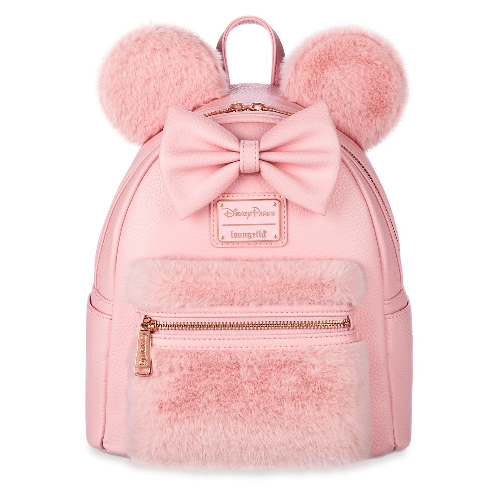 Minnie Mouse Loungefly Mini Backpack – Piglet Pink | Disney Store