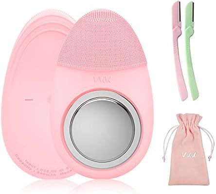 Facial Cleansing Brush - VKK Silicone Sonic Face Brush for Makeup Remove Deep Cleansing Essence A... | Amazon (US)